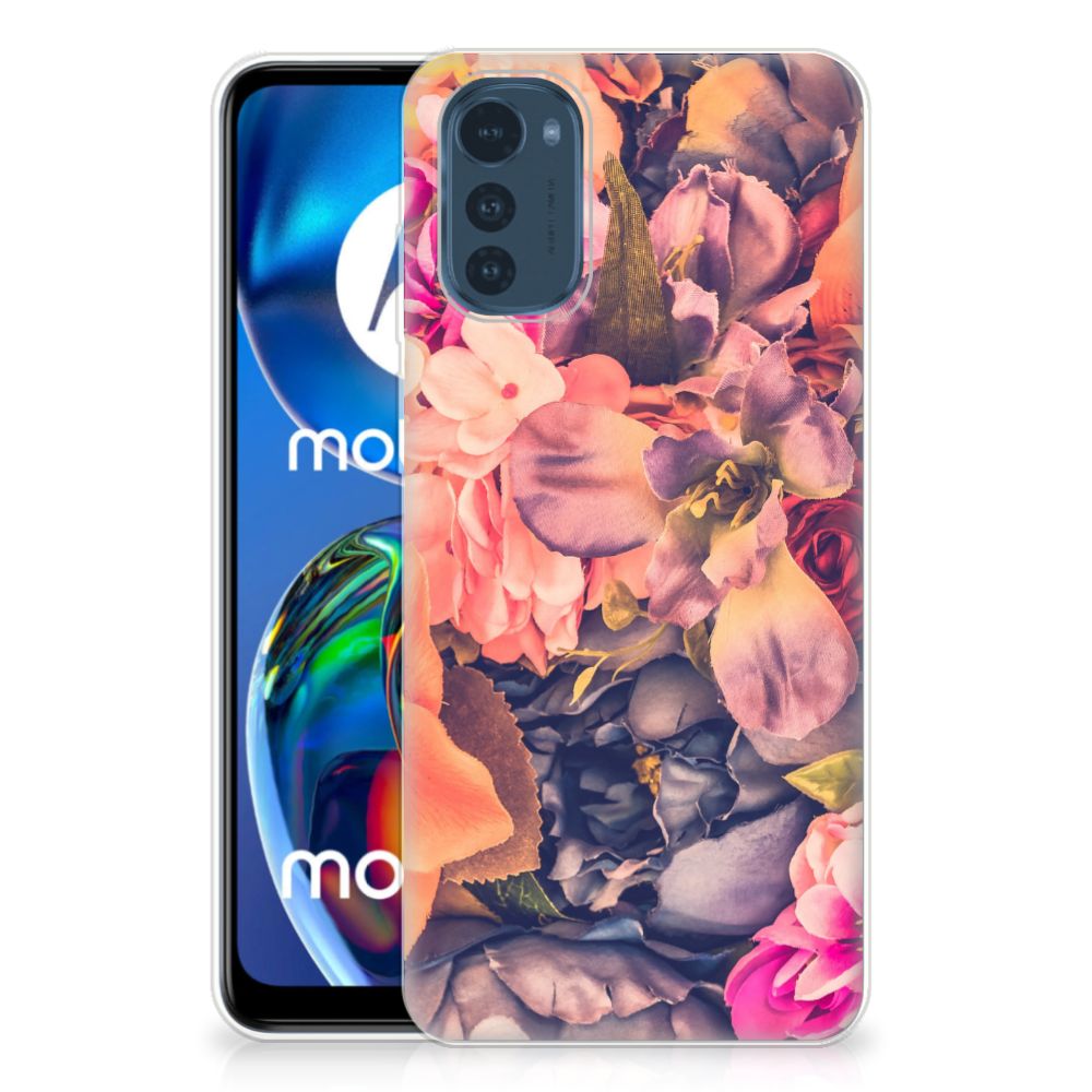 Motorola Moto E32/E32s TPU Case Bosje Bloemen