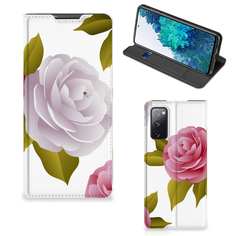 Samsung Galaxy S20 FE Smart Cover Roses - B2C Telecom