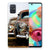 Samsung Galaxy A71 Siliconen Hoesje met foto Vintage Auto