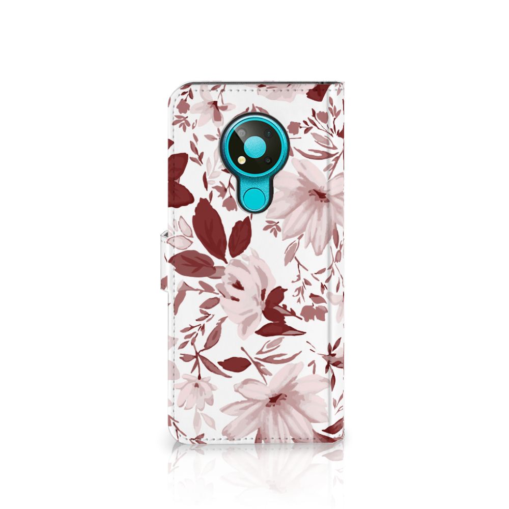 Hoesje Nokia 3.4 Watercolor Flowers
