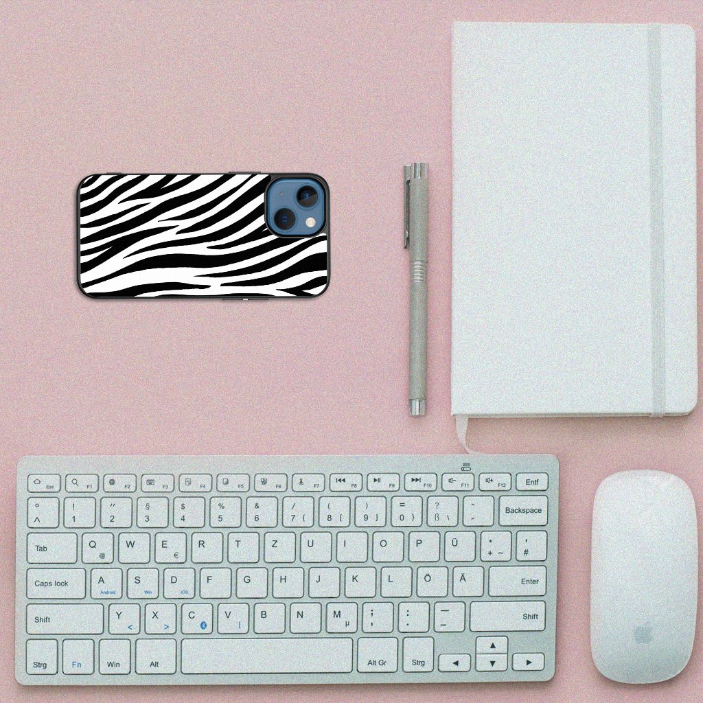 Apple iPhone 13 mini Dierenprint Telefoonhoesje Zebra B2C Telecom