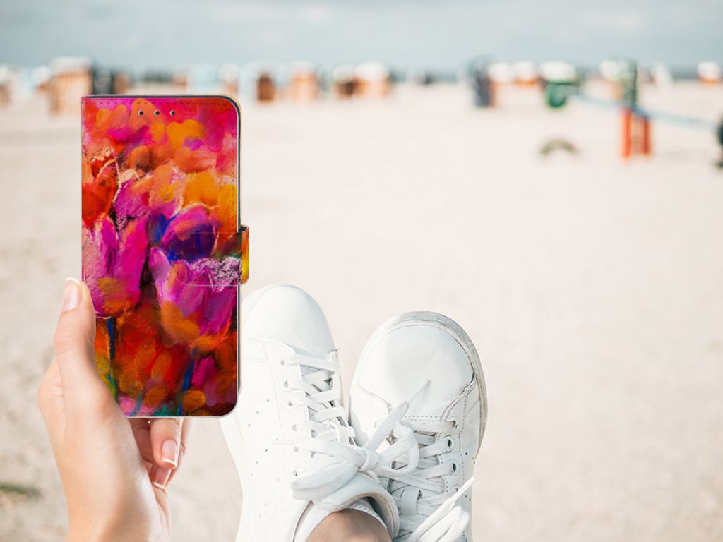 Hoesje Xiaomi Redmi 8A Tulips