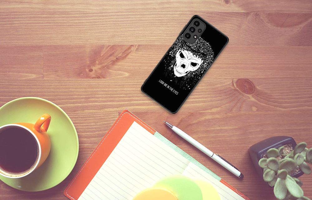 Telefoonhoesje Samsung Galaxy A13 4G Skull Hair B2C Telecom