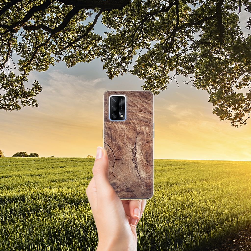 OPPO A74 4G Bumper Hoesje Tree Trunk B2C Telecom