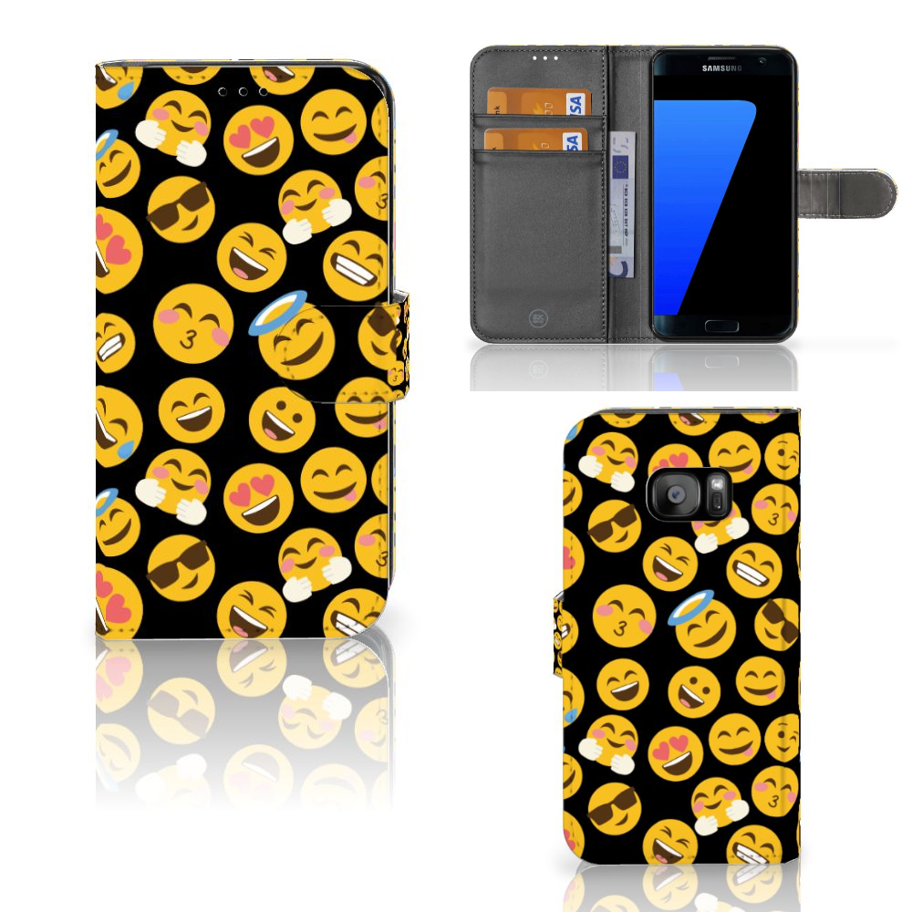 Samsung Galaxy S7 Edge Telefoon Hoesje Emoji
