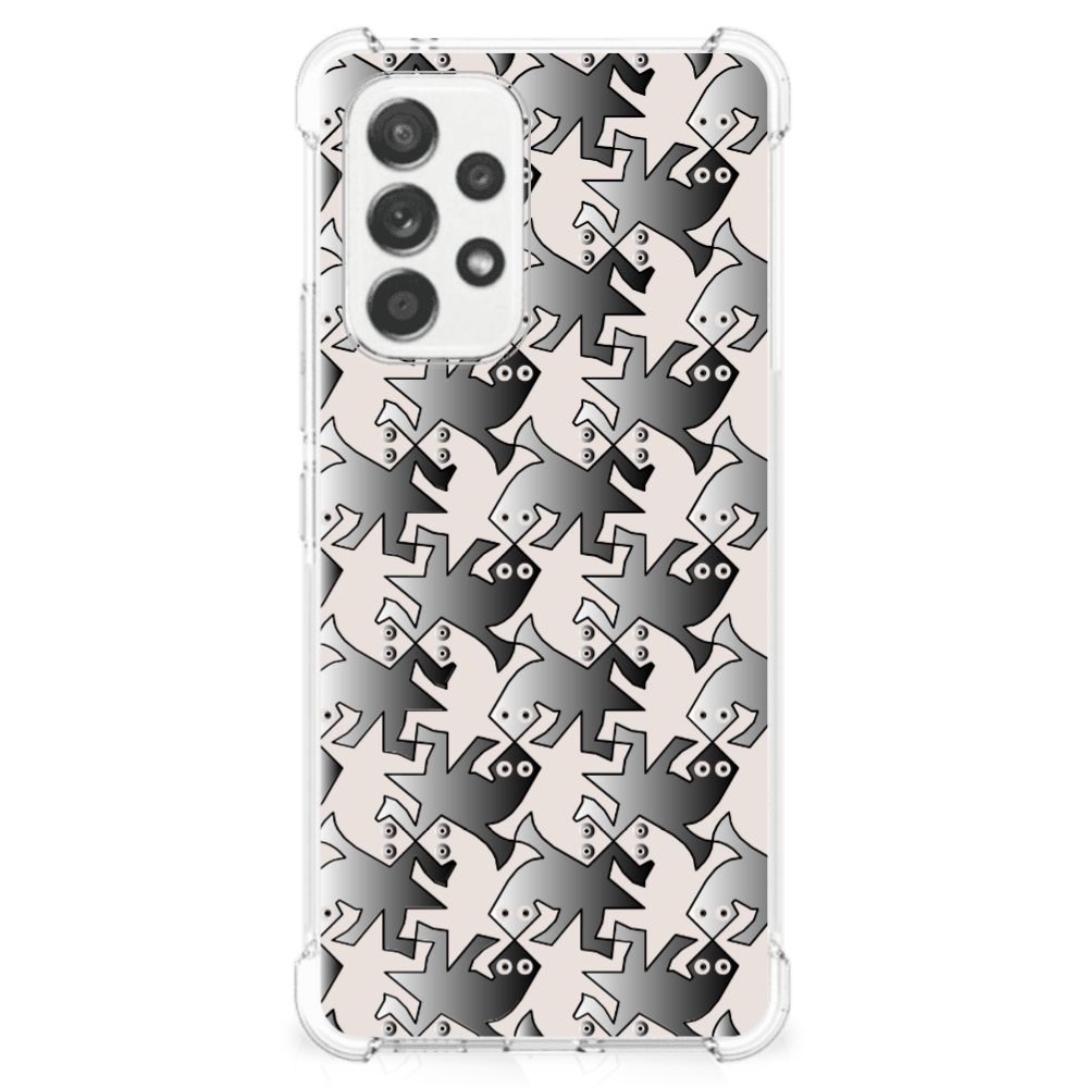 Samsung Galaxy A53 5G Case Anti-shock Salamander Grey