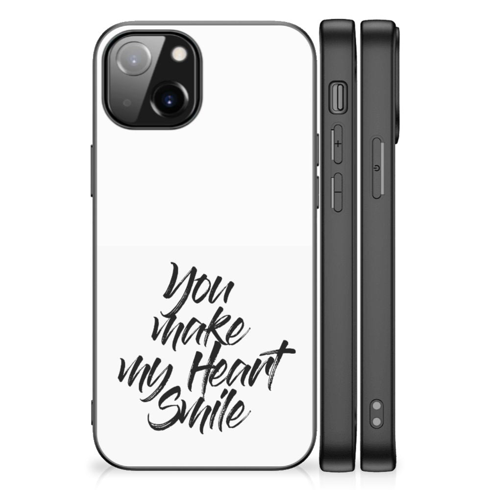 Apple iPhone 13 Telefoon Hoesje met tekst Heart Smile