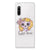Silicone Back Case Sony Xperia 10 IV Boho Skull