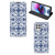 Motorola Moto G100 Smart Cover Flower Blue - B2C Telecom