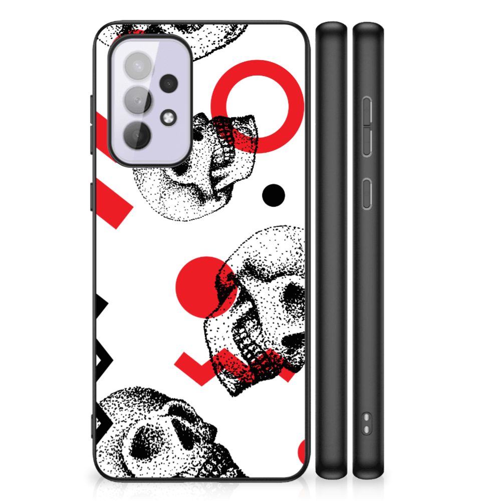 Telefoonhoesje Samsung Galaxy A33 5G Skull Red B2C Telecom