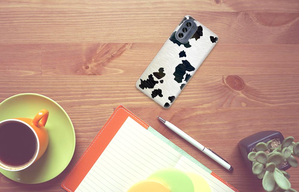 Motorola Moto G62 5G TPU Hoesje Koeienvlekken B2C Telecom