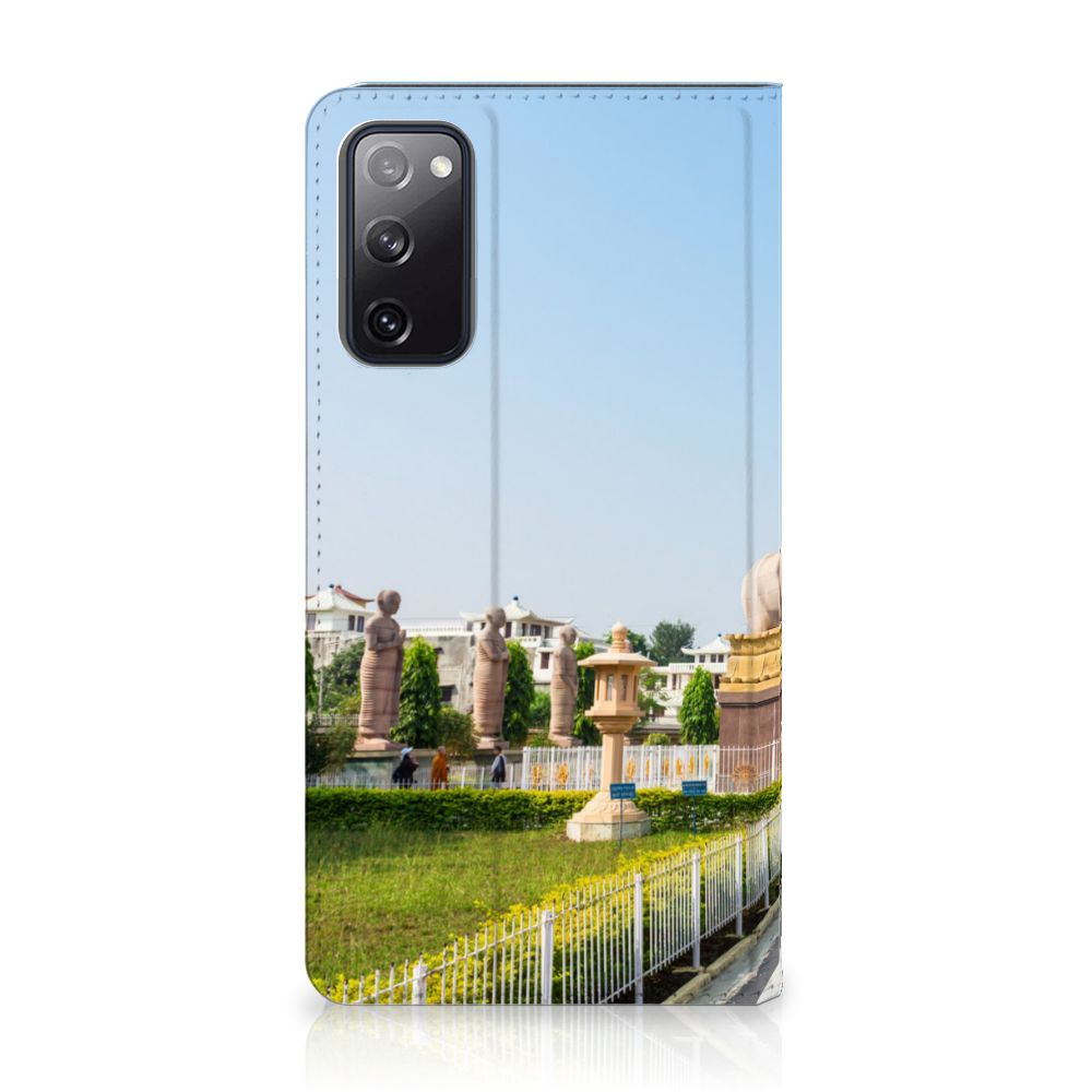 Samsung Galaxy S20 FE Book Cover Boeddha - B2C Telecom