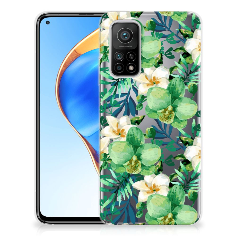 Xiaomi Mi 10T | 10T Pro TPU Case Orchidee Groen