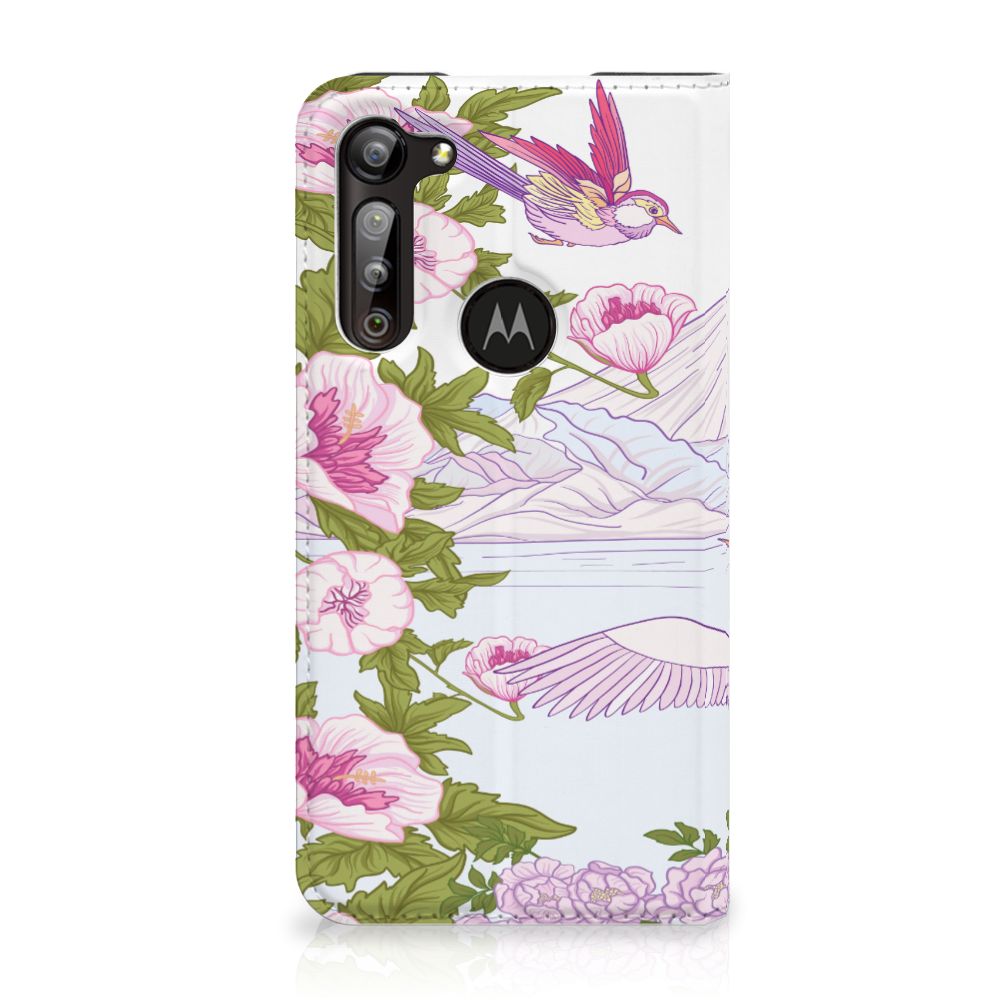 Motorola Moto G8 Power Hoesje maken Bird Standing - B2C Telecom