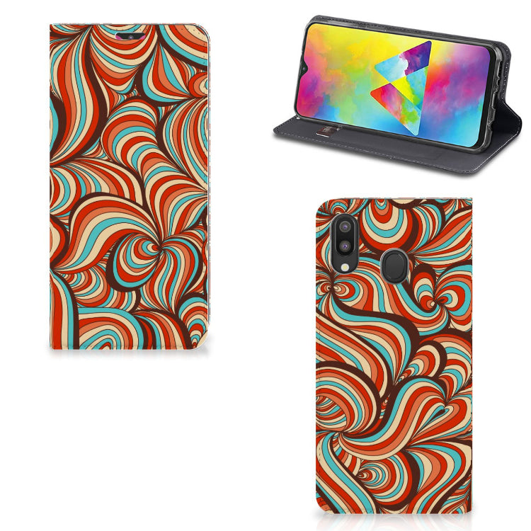 Samsung Galaxy M20 Bookcase Retro