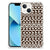 iPhone 13 mini Doorzichtige Silicone Hoesje Aztec Brown