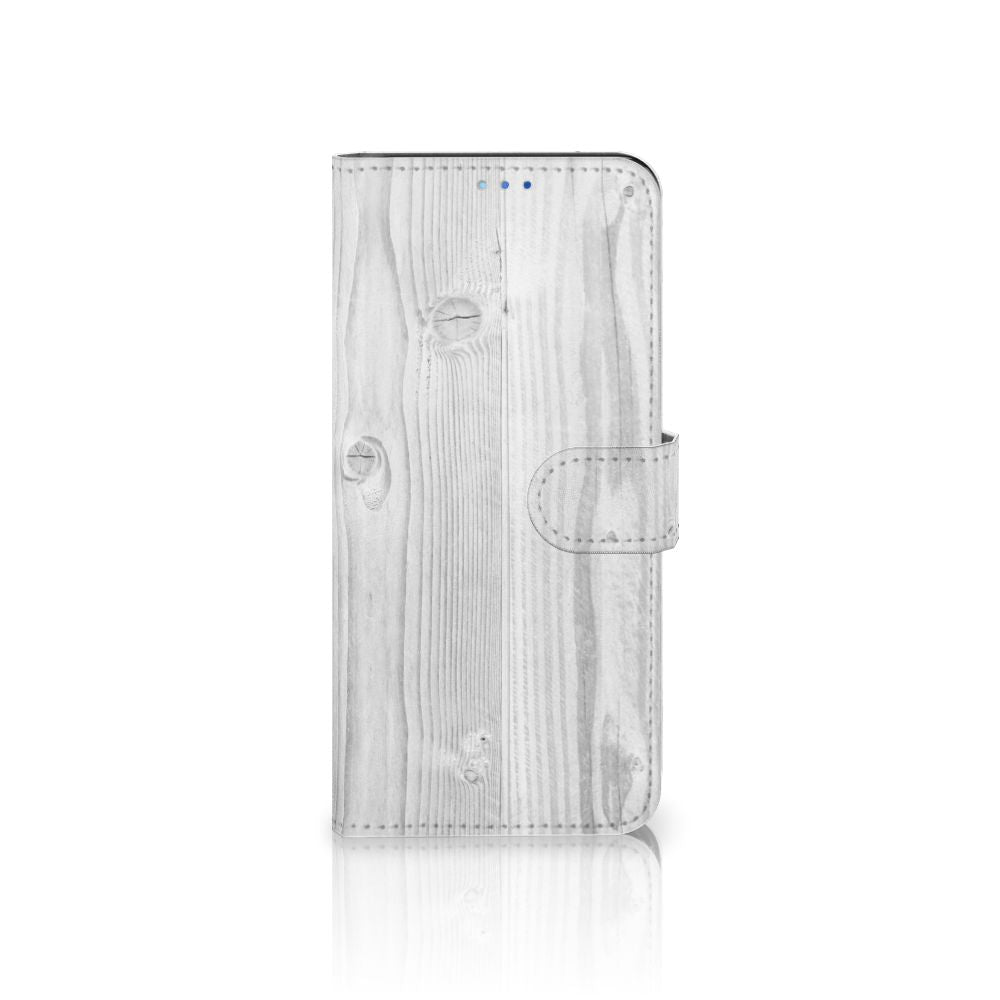 OPPO Find X3 Neo 5G Book Style Case White Wood