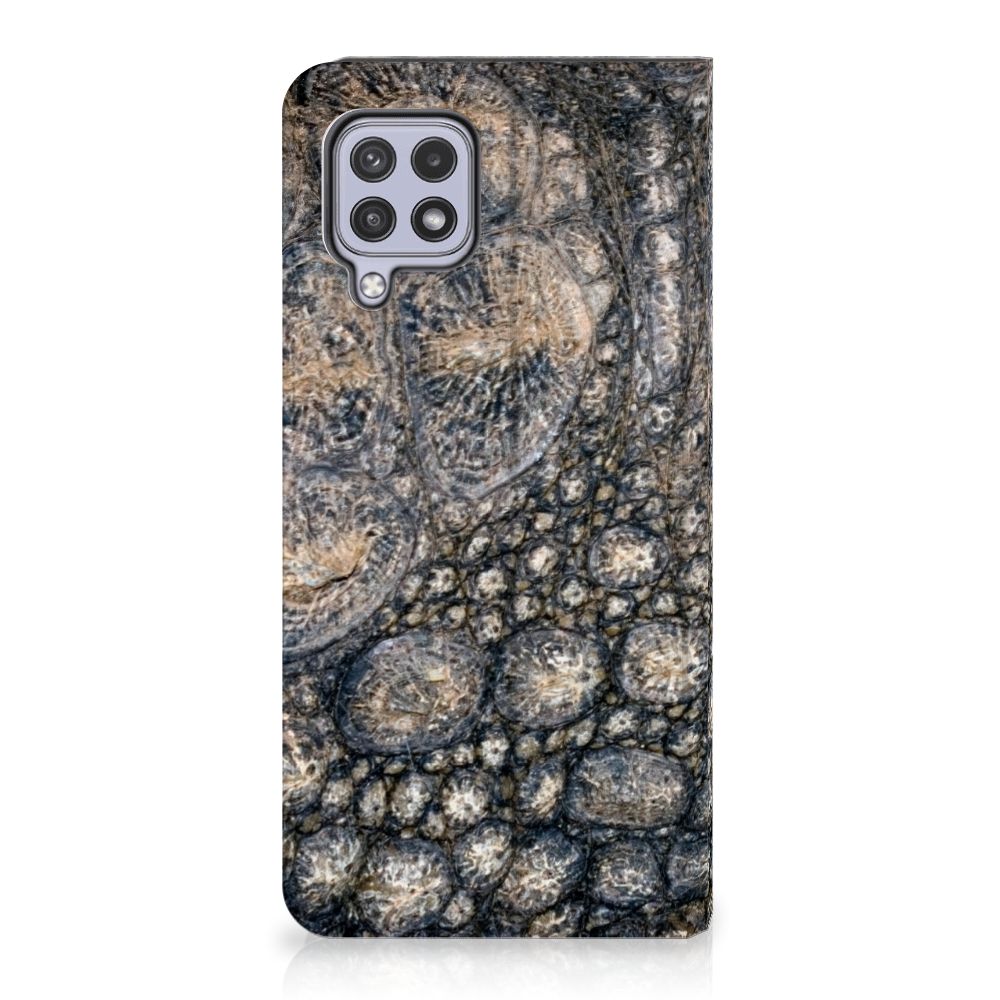 Samsung Galaxy A22 4G | M22 Hoesje maken Krokodillenprint - B2C Telecom