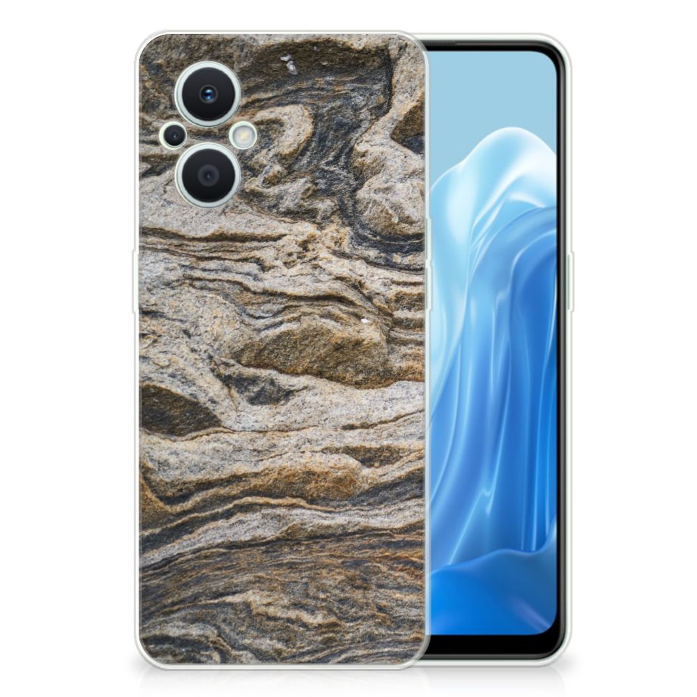 OPPO Reno8 Lite TPU Siliconen Hoesje Steen B2C Telecom