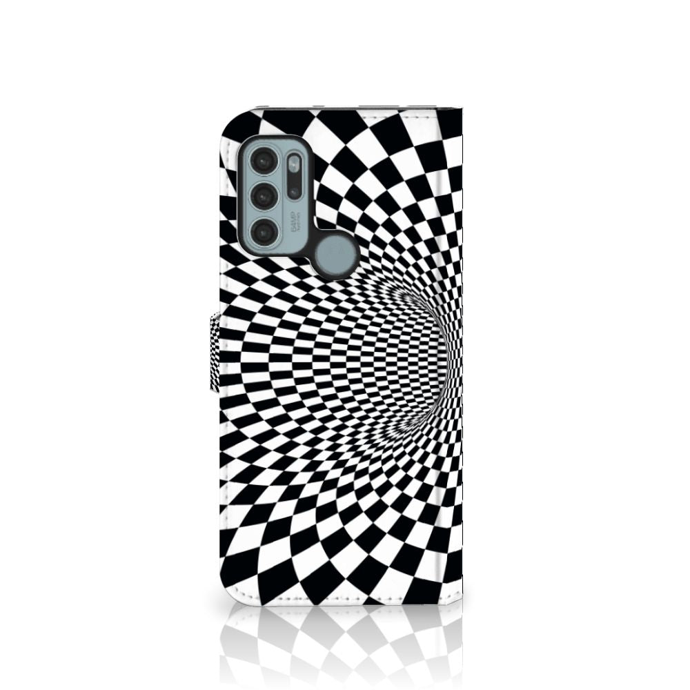 Motorola Moto G60s Book Case Illusie
