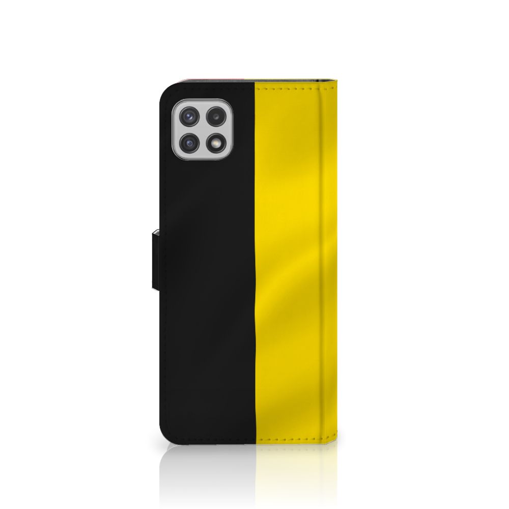 Samsung Galaxy A22 5G Bookstyle Case Belgische Vlag