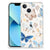Case Anti-shock voor iPhone 13 mini Vlinder met kleurrijke vlinders 🦋 op een transparante achtergrond.