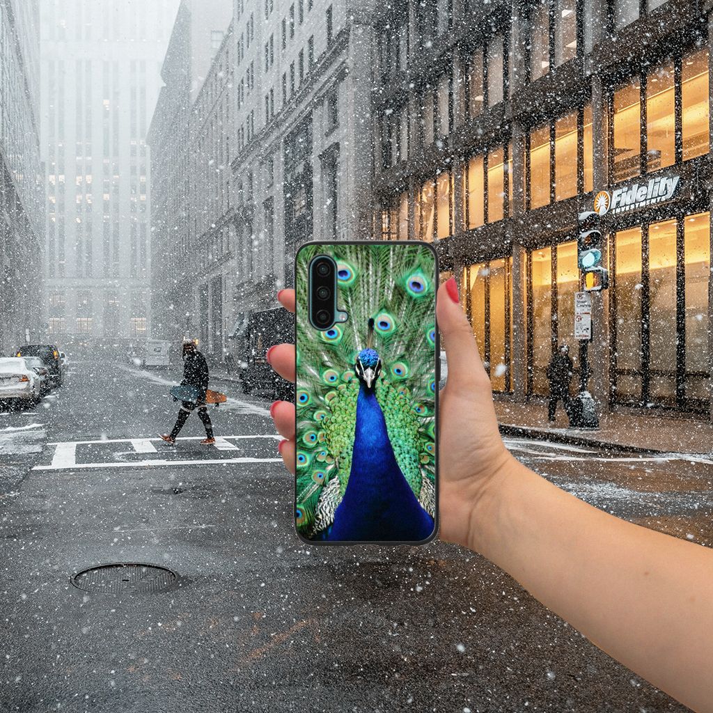 OnePlus Nord CE 5G Dierenprint Telefoonhoesje Pauw B2C Telecom