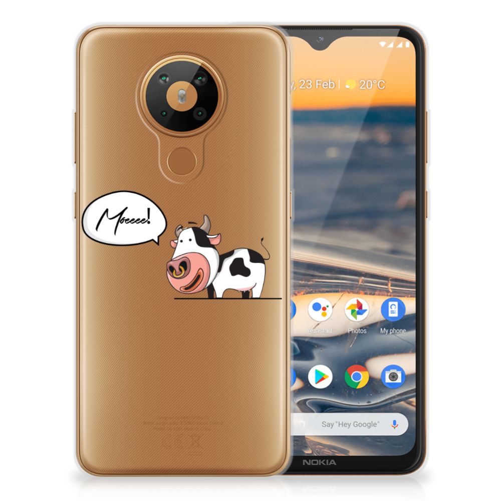 Nokia 5.3 Telefoonhoesje met Naam Cow B2C Telecom