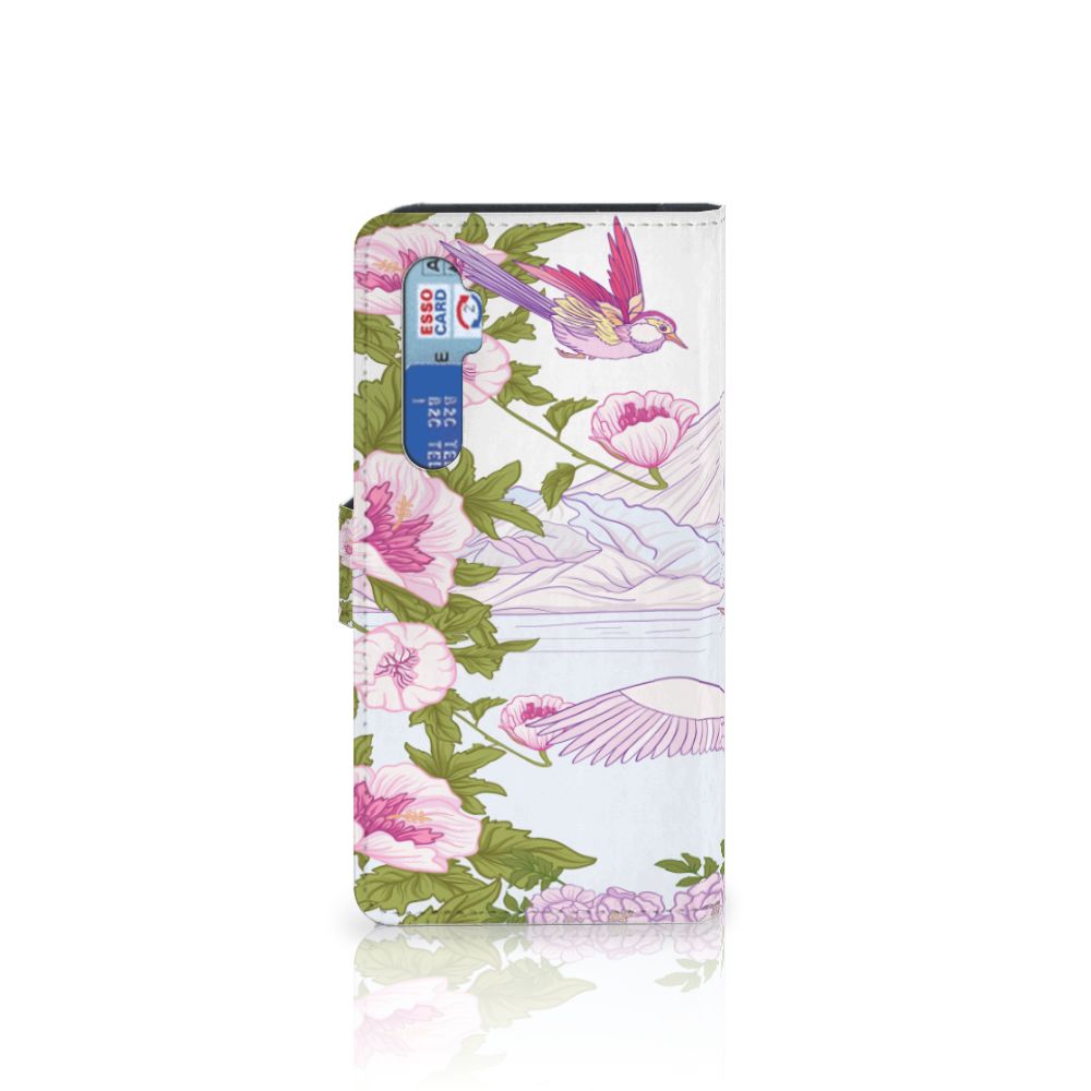 Xiaomi Mi Note 10 Lite Telefoonhoesje met Pasjes Bird Standing