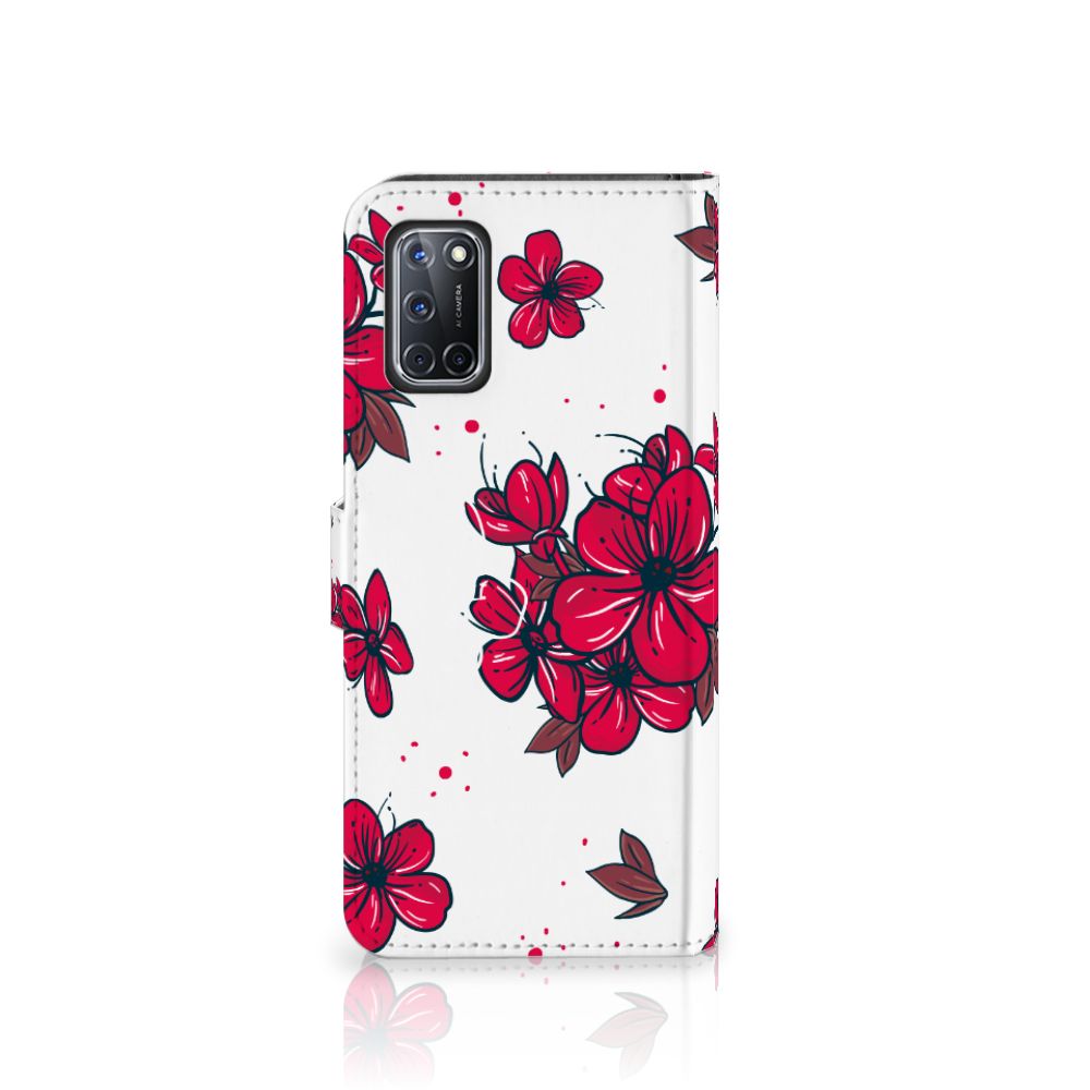 OPPO A72 | OPPO A52 Hoesje Blossom Red