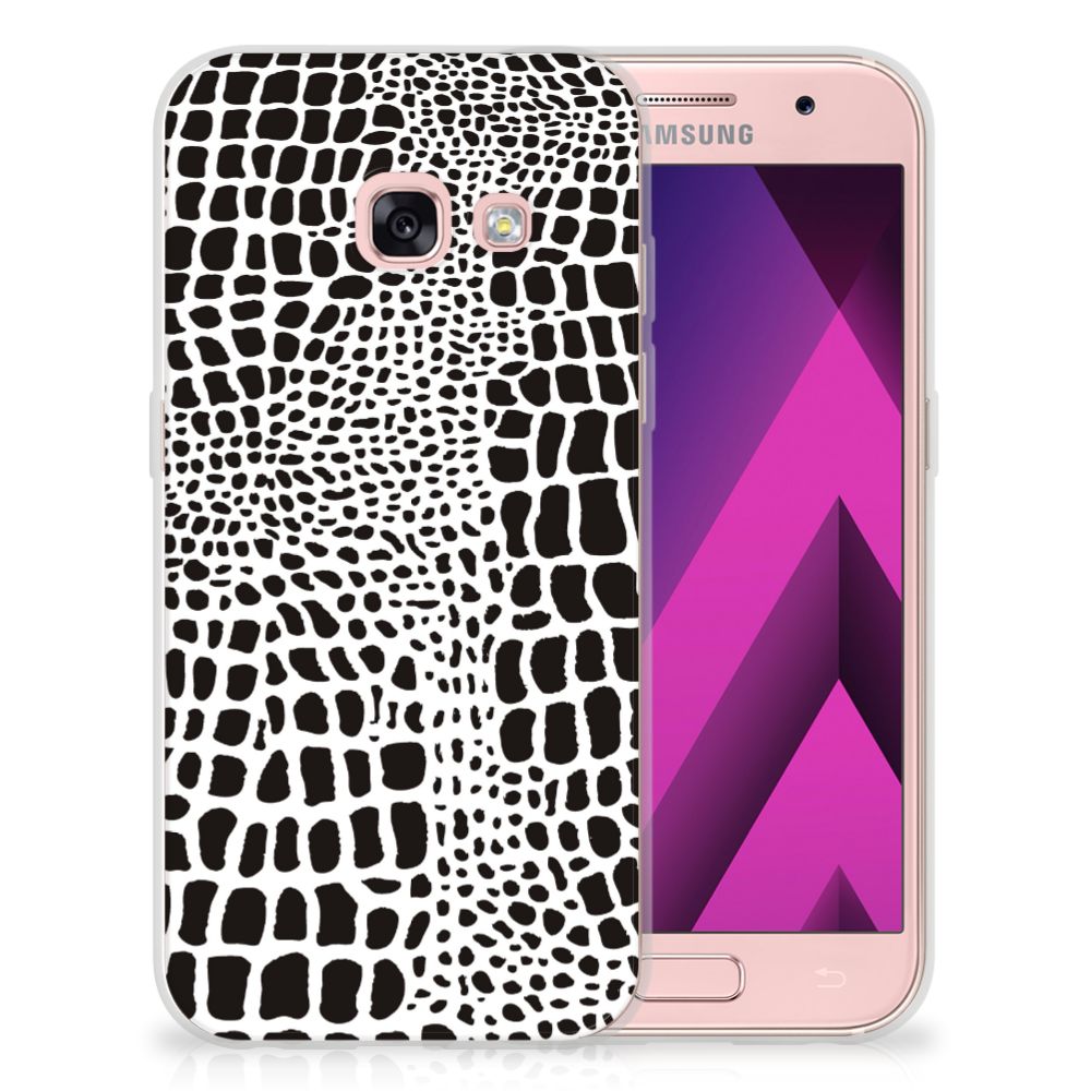 Samsung Galaxy A3 2017 TPU Hoesje Slangenprint