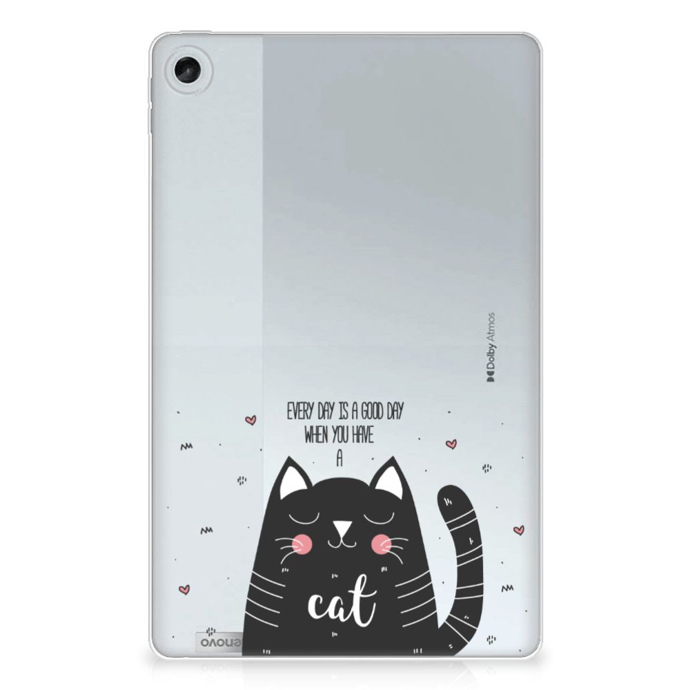 Lenovo Tab M10 Plus (3e generatie) Tablet Back Cover Cat Good Day - B2C Telecom