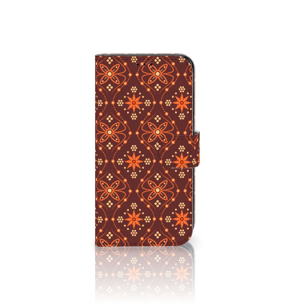 Samsung Galaxy S7 Edge Telefoon Hoesje Batik Brown