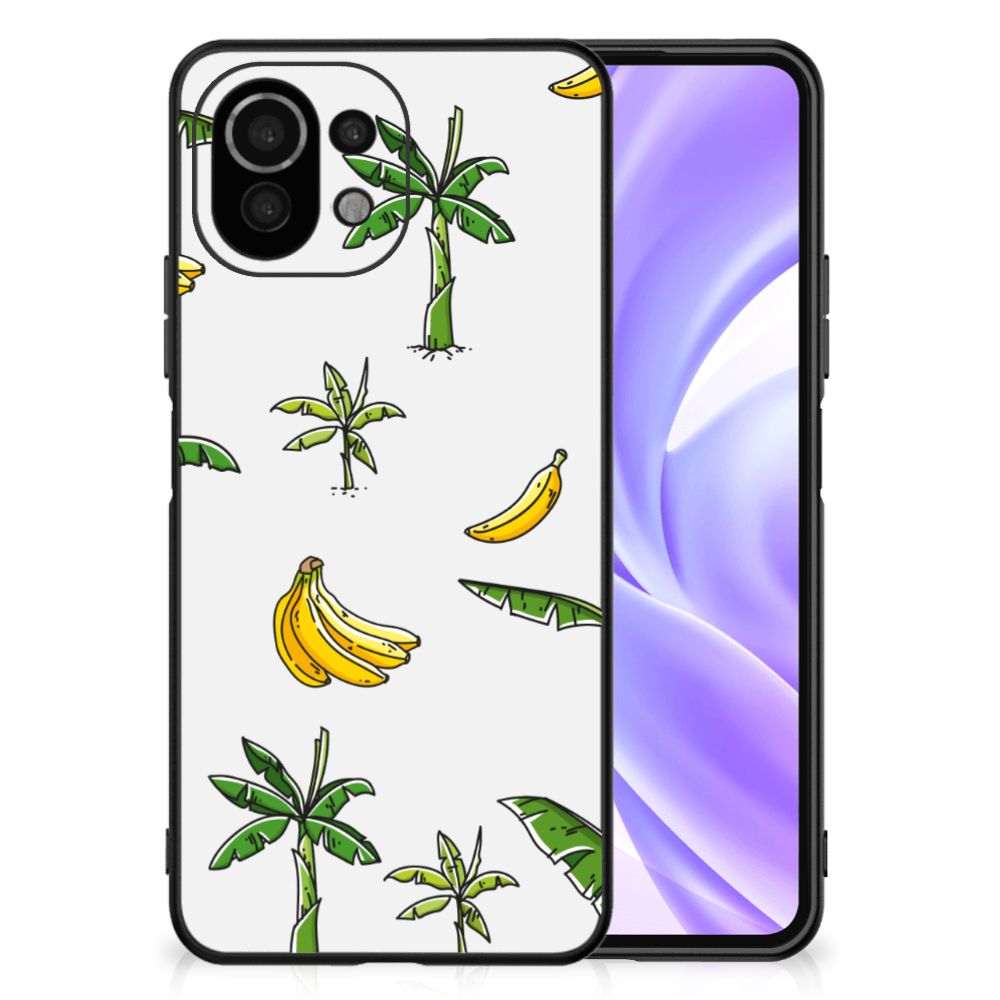 Xiaomi 11 Lite 5G NE | Mi 11 Lite Bloemen Hoesje Banana Tree