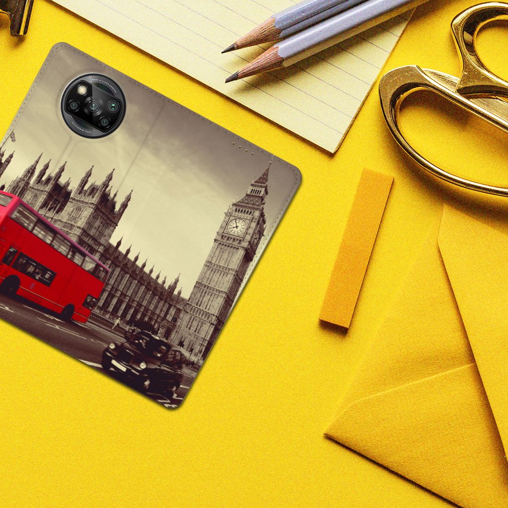 Xiaomi Poco X3 Pro | Poco X3 Book Cover Londen - B2C Telecom