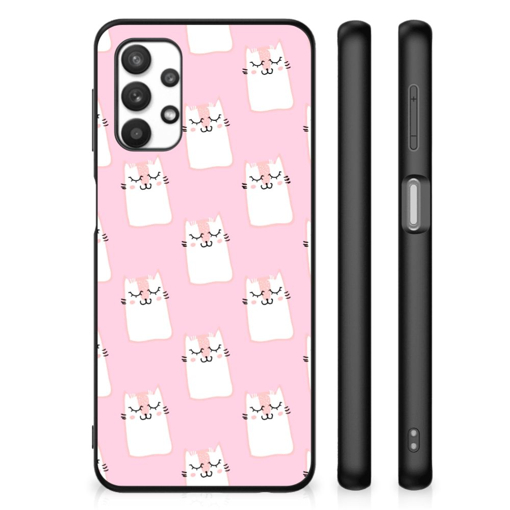Samsung Galaxy A32 5G Dierenprint Telefoonhoesje Sleeping Cats B2C Telecom