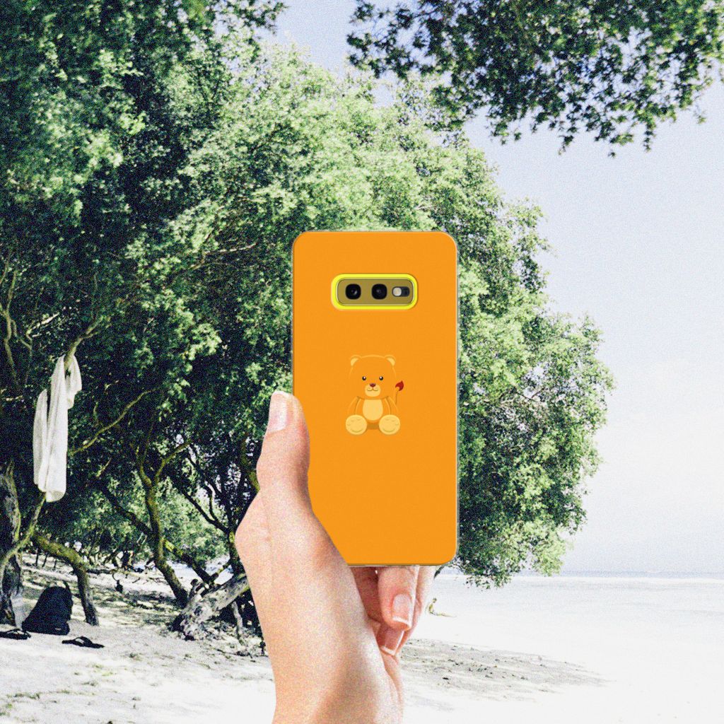 Samsung Galaxy S10e Telefoonhoesje met Naam Baby Beer