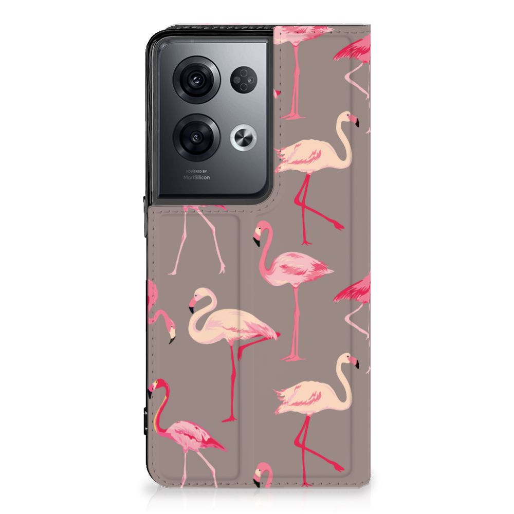 OPPO Reno8 Pro Hoesje maken Flamingo - B2C Telecom