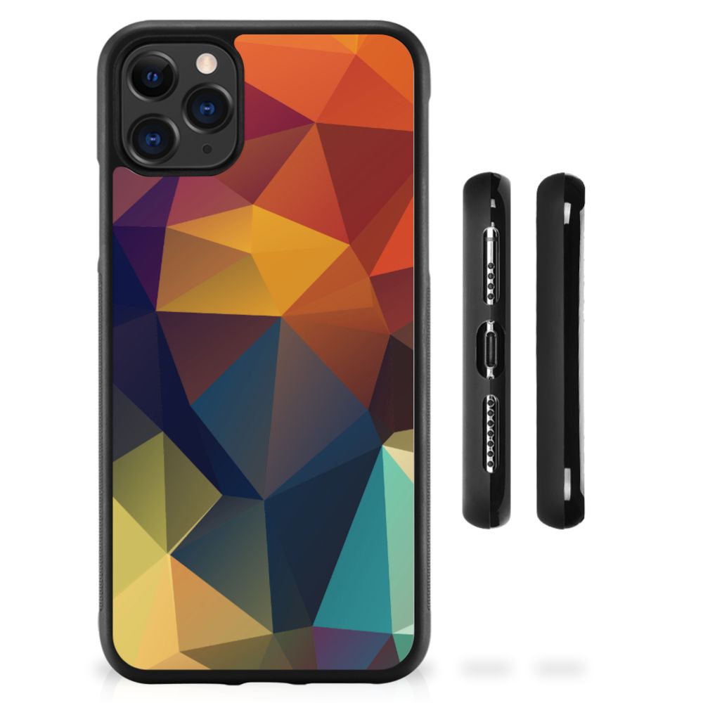 Apple iPhone 11 Pro Max Grip Case Polygon Color B2C Telecom