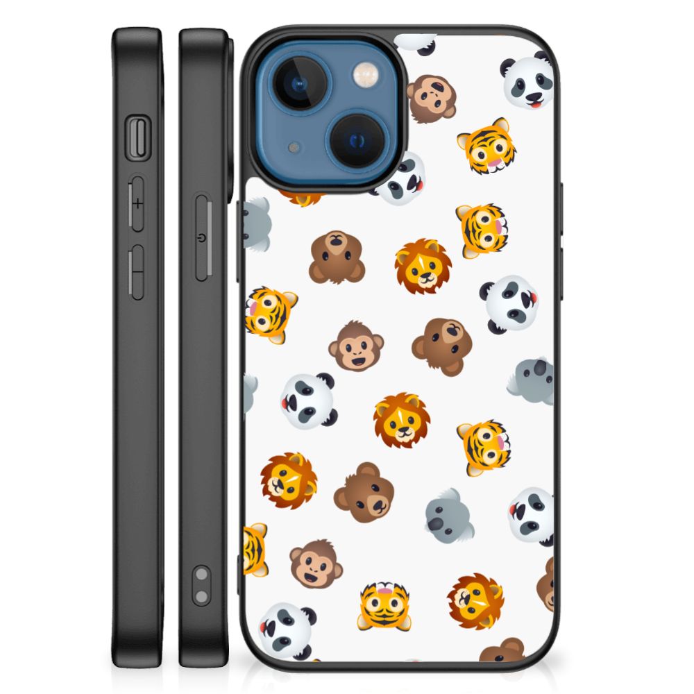 Back Case voor Apple iPhone 13 mini Dieren Emojis B2C Telecom