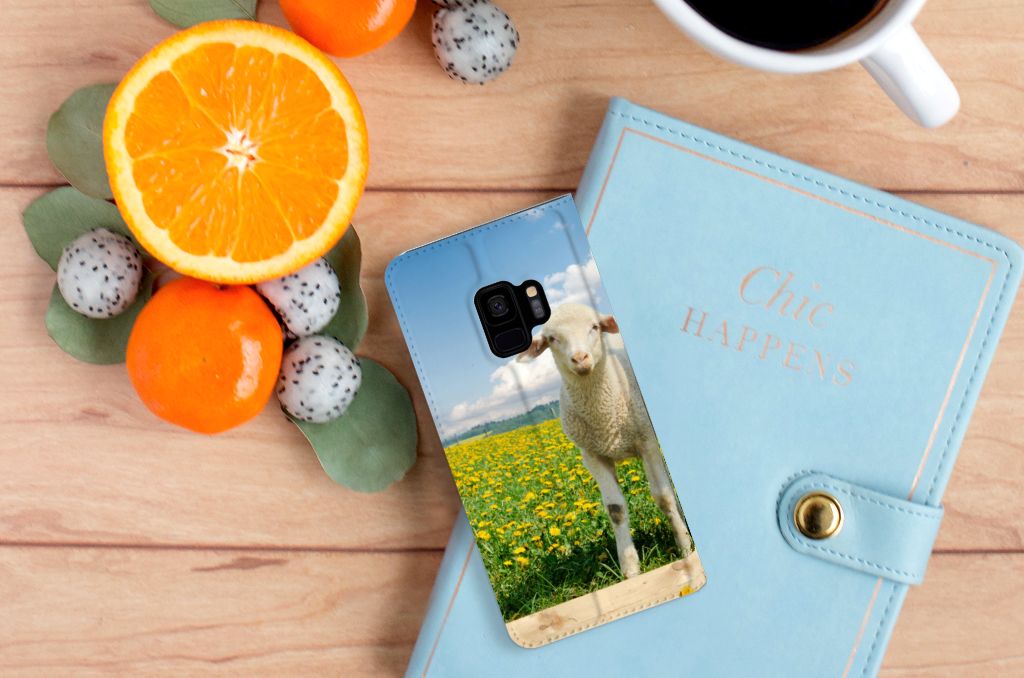 Samsung Galaxy S9 Hoesje maken Schaap en Lammetje