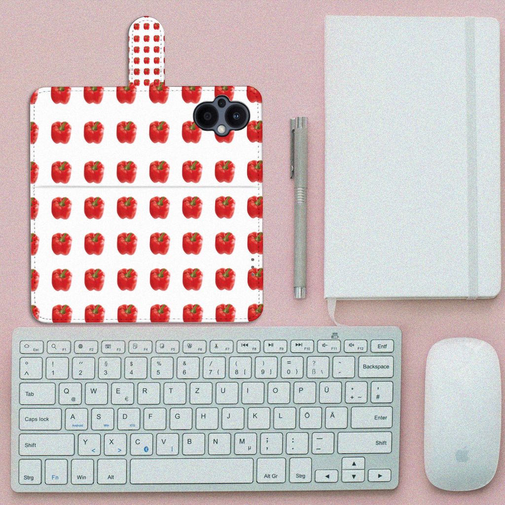 OPPO Reno 8 Lite | OnePlus Nord N20 Book Cover Paprika Red