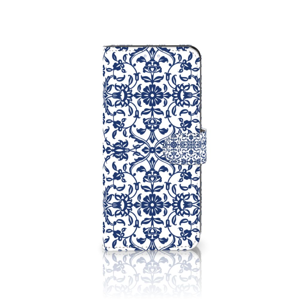 OPPO Reno 8 Lite | OnePlus Nord N20 Hoesje Flower Blue