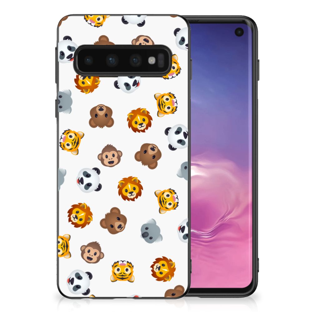 Bumper Case voor Samsung Galaxy S10 Dieren Emojis B2C Telecom