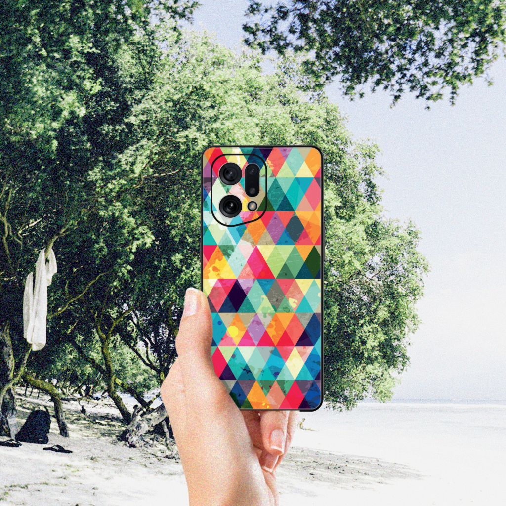 OPPO Find X5 Back Case Geruit B2C Telecom