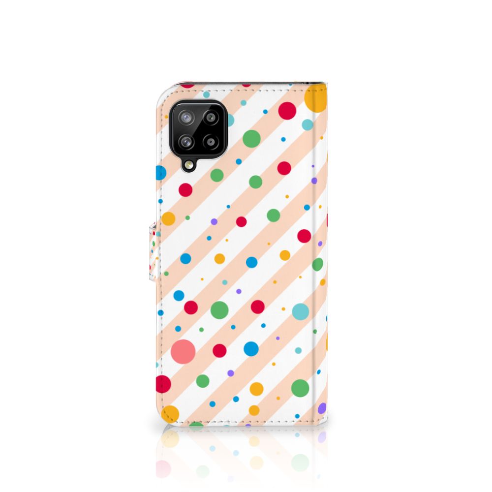 Samsung Galaxy A12 Telefoon Hoesje Dots