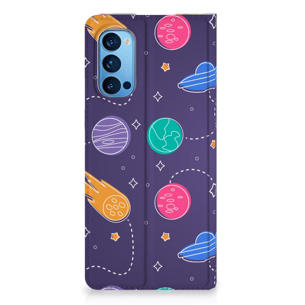 OPPO Reno4 Pro 5G Hippe Standcase Space - B2C Telecom