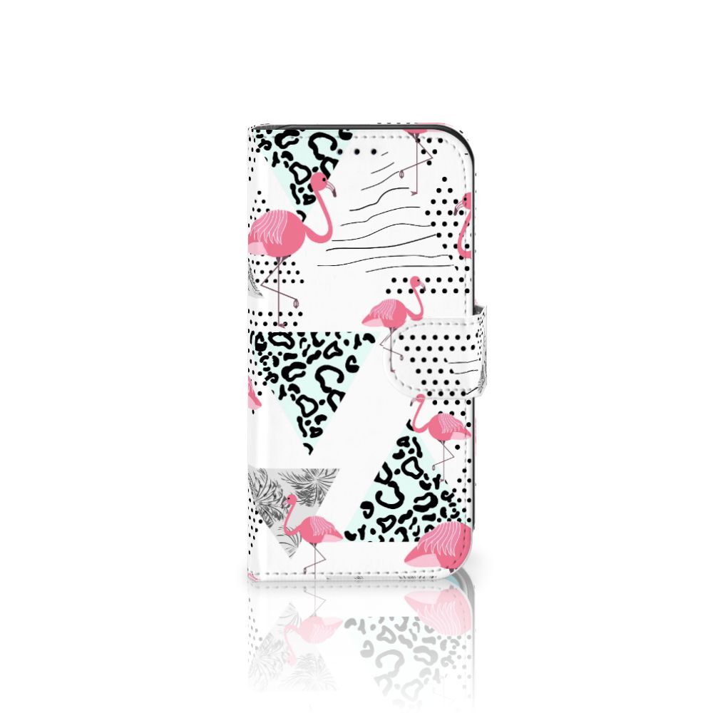 Apple iPhone 11 Pro Telefoonhoesje met Pasjes Flamingo Triangle