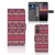 Sony Xperia 10 II Telefoon Hoesje Aztec Paars
