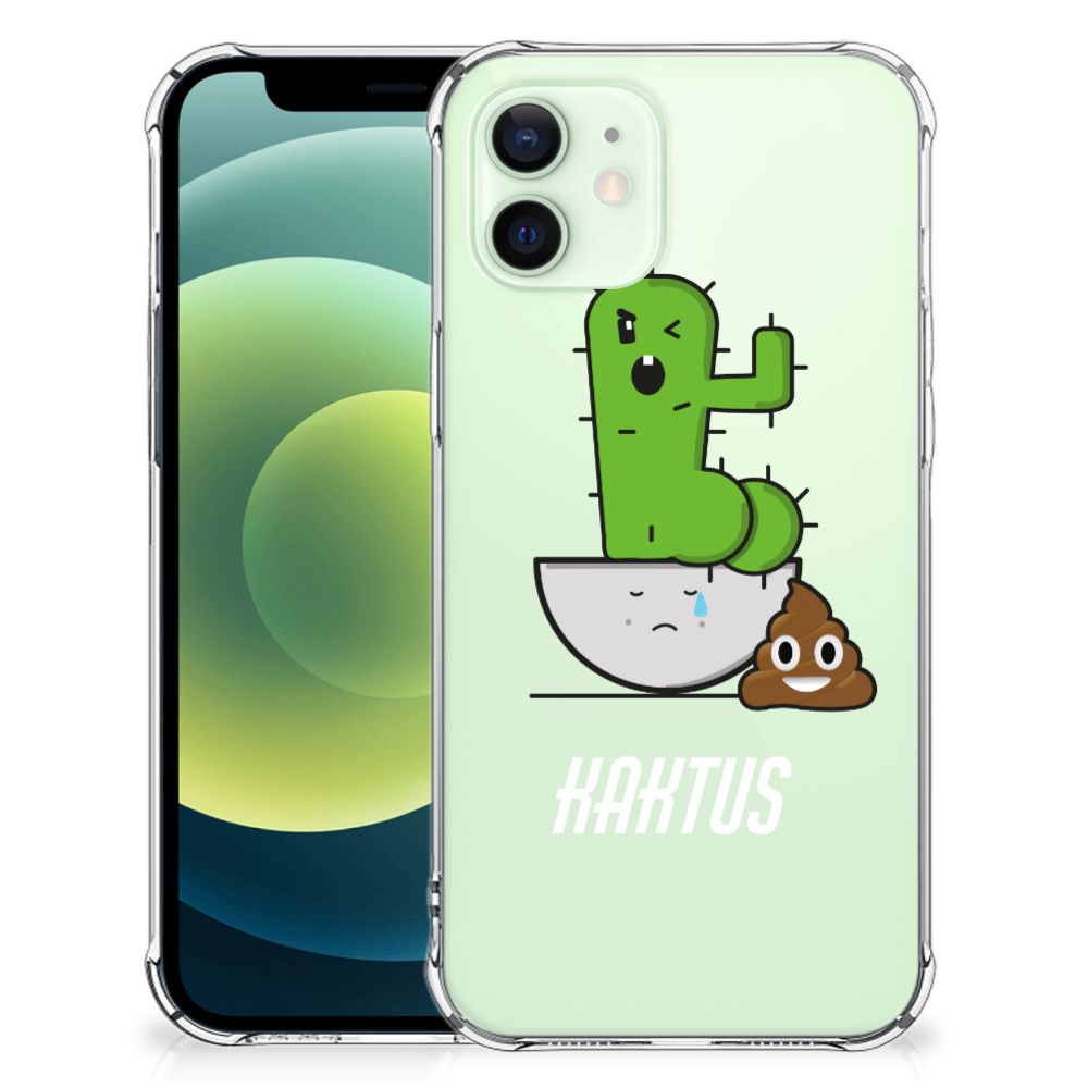 iPhone 12 Mini Stevig Bumper Hoesje Cactus Poo B2C Telecom